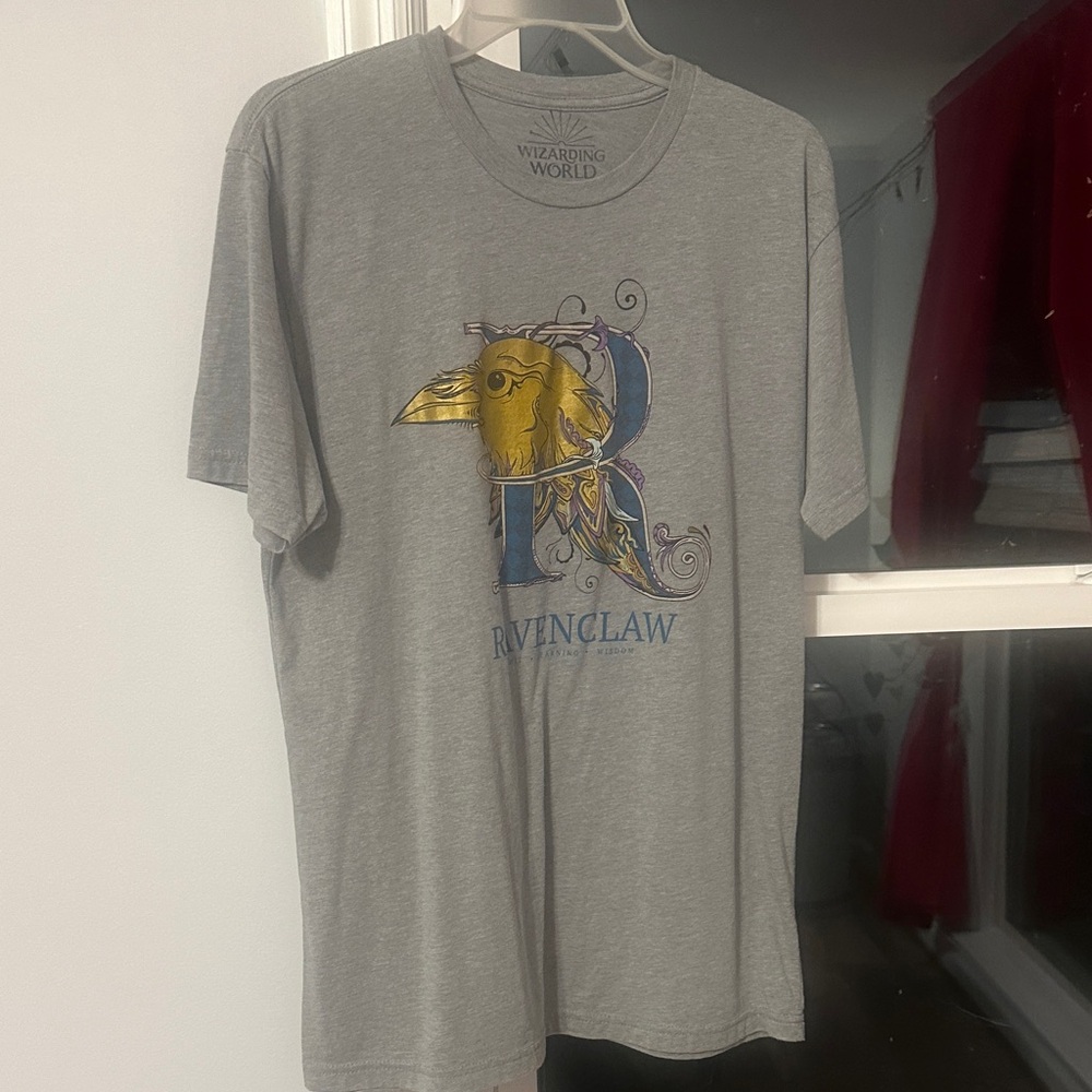 Warner Bros. Ravenclaw Blue and Gold Graphic Tee